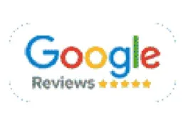 Logo Google Reviews met vijf sterren